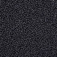 Size 11 Seed Beads - Jet Pearl Navy  (BK02) - 25g Bag