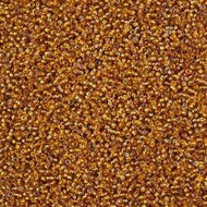 Size 11 Seed Beads - S/L Gold rainbow(BR02)- 25g Bag