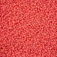 Size 11 Seed Beads - Chalk Dyed solgel Pink (PK01)- 25g Bag