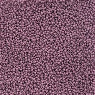 Size 11 Seed Beads - Plum Chalk Dyed Solgel.(P02) - 25g Bag