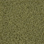 Size 11 Seed Beads - Alabaster avocado Solgel (G38) - 25g Bag