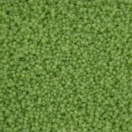 Size 11 Seed Beads - Alabaster Green Solgel (G17) - 25g Bag