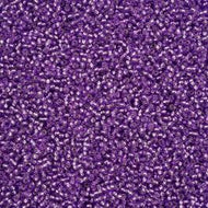 Size 11 Seed Beads - S/L Solgel Grape (P17)- 25g Bag