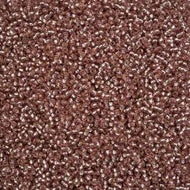 Size 11 Seed Beads - Solgel Brown Silverlined (BR07)- 25g Bag