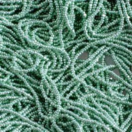 Size 13 Charlotte Beads - Metallic Green (G09)