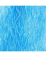 Size 13 Charlotte Beads - Transparent Light Aqua Strung (B19)