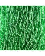 Size 13 Charlotte Beads - Transparent Medium Green (G06)