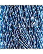 Size 13 Charlotte Beads - Transparent Blue AB (B15)
