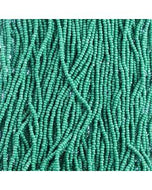 Size 13 Charlotte Beads - Opaque Medium Dark Green (G04)