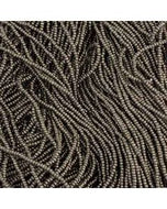 Size 13 Charlotte Beads - Metallic Steel Terra Dyed (BW07)