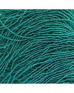 Size 13 Charlotte Beads - Transparent Dark Green AB (G03)