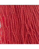 Size 13 Charlotte Beads - Opaque Medium Dark Red (R01)