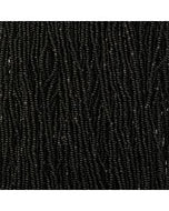 Size 13 Charlotte Beads - Opaque Black (BW10)