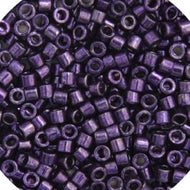 Miyuki Delica 11/0 5.2g Vial Dark Purple Opaque Nickel Plated