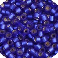 Miyuki Delica 11/0 5.2g Vial Dark Violet Blue Semi-Matte Dyed