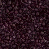 Miyuki Delica 11/0 5.2g Vial Dark Amethyst Transparent