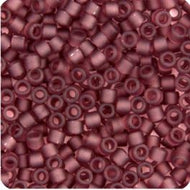 Miyuki Delica 11/0 5.2g Vial Mauve Transparent Matte
