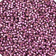 Miyuki Delica 11/0 5.2g Vial Duracoat Galvanized Egg Plant