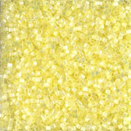 Miyuki Delica 11/0 5.2g Vial Citron AB Silk Inside Dyed