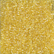 Miyuki Delica 11/0 5.2g Vial Yellow Transparent Luster