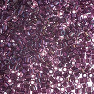 Miyuki Delica 11/0 5.2g Vial Fancy Lined Eggplant