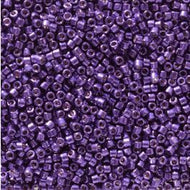 Miyuki Delica 11/0 5.2g Vial Duracoat Galvanized Dark Purple