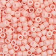 Miyuki Delica 11/0 5.2g Vial Salmon Pink Opaque Glazed Luster