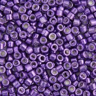 Miyuki Delica 11/0 5.2g Vial Dark Lilac Opaque Glavanized-Dyed