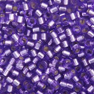 Miyuki Delica 11/0 5.2g Vial Purple S/L Dyed