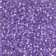 Miyuki Delica 11/0 5.2g Vial Lilac AB Silk Inside Dyed