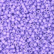 Miyuki Delica 11/0 5.2g Vial Duracoat Opaque Dyed Light Purple