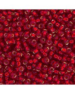 Miyuki Seed Bead 11/0 apx. 22g Ruby Silver Lined