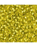 Miyuki Seed Bead 11/0 apx. 22g Chartreuse Silver Lined