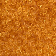Miyuki Seed Bead 11/0 apx. 22g Lt.Topaz Transparent
