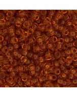 Miyuki Seed Bead 11/0 apx. 22g Topaz Transparent