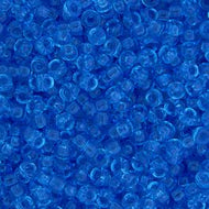 Miyuki Seed Bead 11/0 apx. 22g Sapphire Transparent