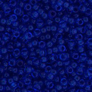 Miyuki Seed Bead 11/0 apx. 22g Cobalt Transparent
