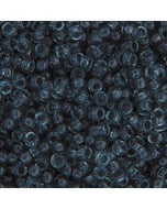 Miyuki Seed Bead 11/0 apx. 22g Grey Transparent