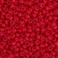 Miyuki Seed Bead 11/0 apx. 22g Red Opaque