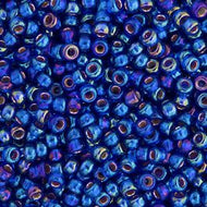 Miyuki Seed Bead 11/0 apx. 22g Cobalt Silver Lined AB