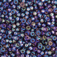 Miyuki Seed Bead 11/0 apx. 22g Amethyst Silver Lined AB