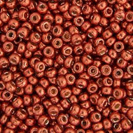 Miyuki Seed Bead 11/0 apx. 22g Galvanized Duracoat Berry