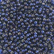 Miyuki Seed Bead 11/0 apx 22g Duracoat Navy Blue Dyed S/L