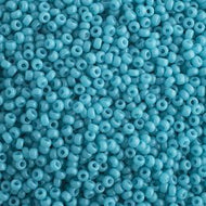 Miyuki Seed Bead 11/0 apx. 22g Deep Icy Blue Opaque Duracoat