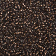 Miyuki Seed Beads 15/0 – Dark Topaz Silver Lined