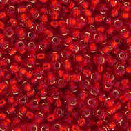 Miyuki Seed Beads 15/0 – Flame Red Silver Lined
