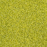Miyuki Seed Beads 15/0 – Chartreuse Silver Lined