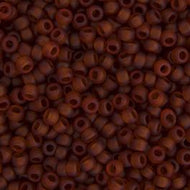 Miyuki Seed Beads 15/0 – Dark Topaz Transparent Matte