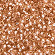 Miyuki Seed Bead 11/0 apx. 22g Pink Mist Silver Lined