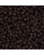 Miyuki Seed Bead 11/0 apx. 22g Root Beer Transparent Matte